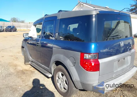 2003 Honda Element Ex from USA, damaged, VIN 5J6YH28583L022476